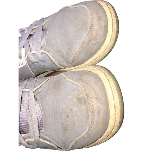 Youth Nike Air Jordan 1 Flight 2 Gray/White Sneakers - 6.5Y - Picture 9 of 13